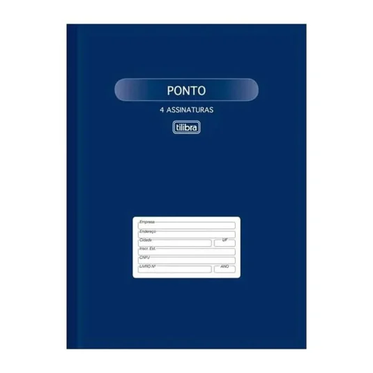 Livro Ponto Pequeno 160 Fls Tilibra