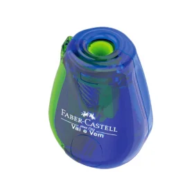Apontador Faber-Castell com Depósito Vai e Vem Sortido