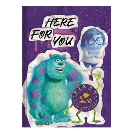 Caderno Animativa Capa Dura Costurado Colegial 160 Fls Pixar Sortido