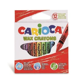 Giz de Cera Carioca 12 Cores