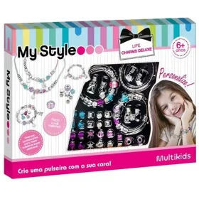 Kit Miçangas Para Pulseiras Multikids My Style Life Charms Deluxe BR1276