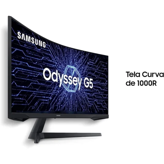 Monitor Gamer Curvo LED QHD 34" Odyssey G5 Samsung