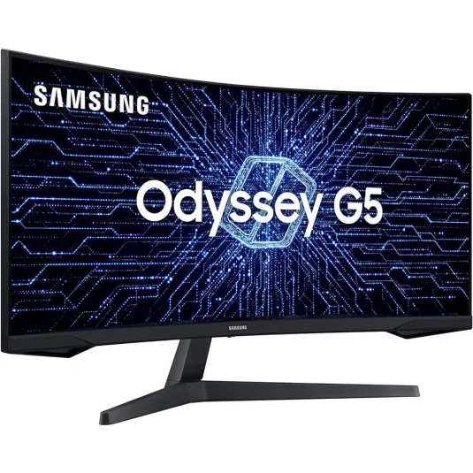 Monitor Gamer Curvo LED QHD 34" Odyssey G5 Samsung