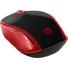 Mouse Sem Fio HP 200 Vermelho 2HU82AA