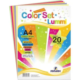 Livro Atividades Color Set Lummi Romitec A4 120Gr 20 Fls.