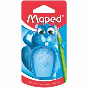 Apontador Com Deposito Castor 1 Furo Sortido Maped