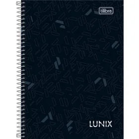 Caderno Espiral Tilibra Capa Dura 1/4 (Pequeno) 80 Fls. Lunix Sortido