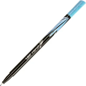 Caneta BIC Intensity Point Utra Fina 0.4 Azul Claro