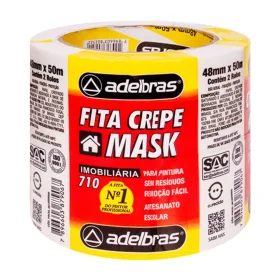 Fita Crepe Adelbras 710 48mm X 50m 2 Un.