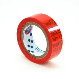 Fita Colorida Eurocel Euro-Pp2000 Vermelha 12mm X 10m