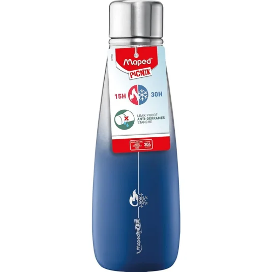 Garrafa Térmica Maped 500ml Concept Adulto Azul