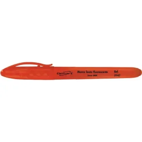 Caneta Marca Texto Desart Laranja 12 Un.