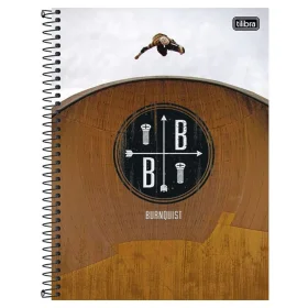 Caderno Tilibra Capa Dura Universitário Bobburnquist 200 Fls Sortido