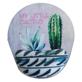 Mouse Pad Ergonômico Reliza Confort Fun Cactus