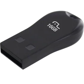Pen Drive Mini Multilaser Preto 16Gb Pd771