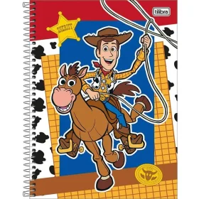Caderno Tilibra Capa Dura Universitário Toy Story Light 80 Fls Sortido