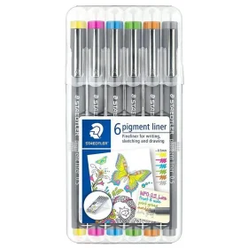 Caneta Staedtler Fineliner Triplus 0.5 6 Cores