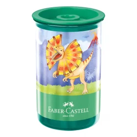 Apontador Com Deposito Faber-Castell Dinossauro Sortido