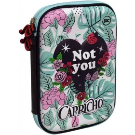 Estojo Escolar DAC Capricho Botânica Injetado