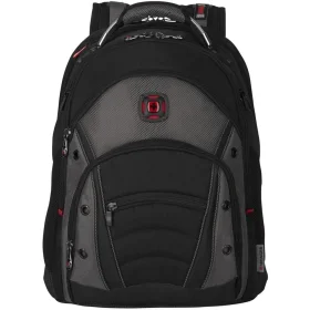 Mochila Para Notebook Wenger Synergy Preta e Cinza