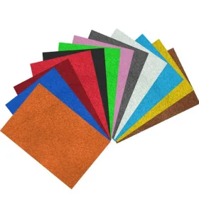 Papel Camurça VMP 40cm X 60cm Cores Sortidas